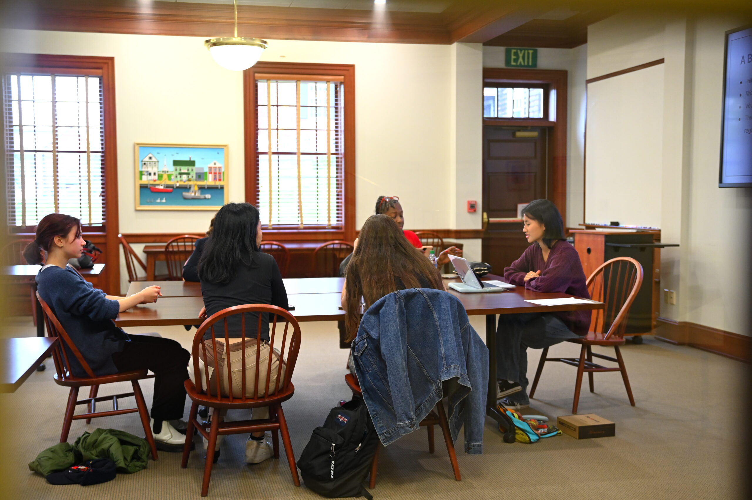student breakout group