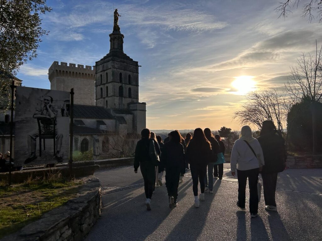 MPS students tour Avignon France