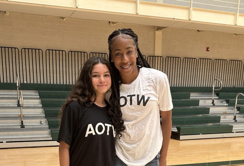 MPS Athletes of the Week Chloe R-S. and Saige C.