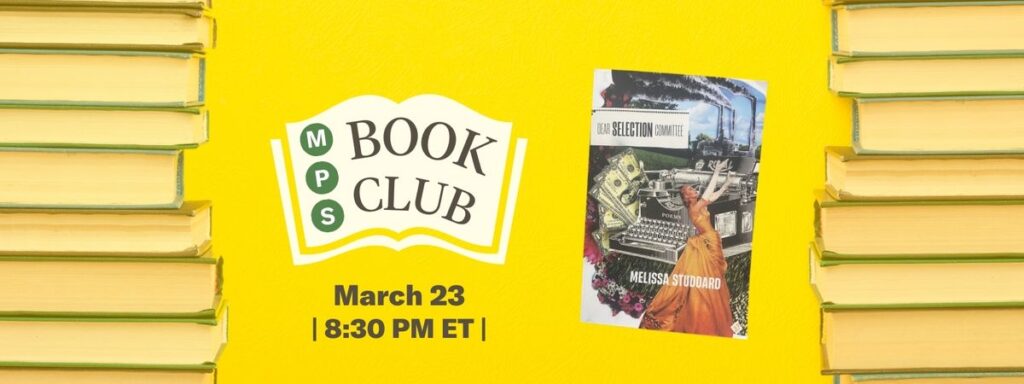 Book Club Web Event Header Dear Selection Committee