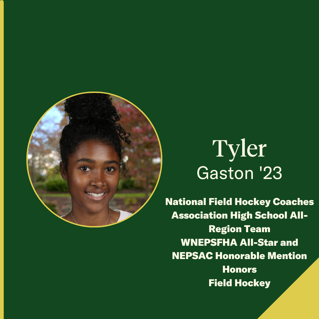 MPS Student Named to National Field Hockey Coaches Association All