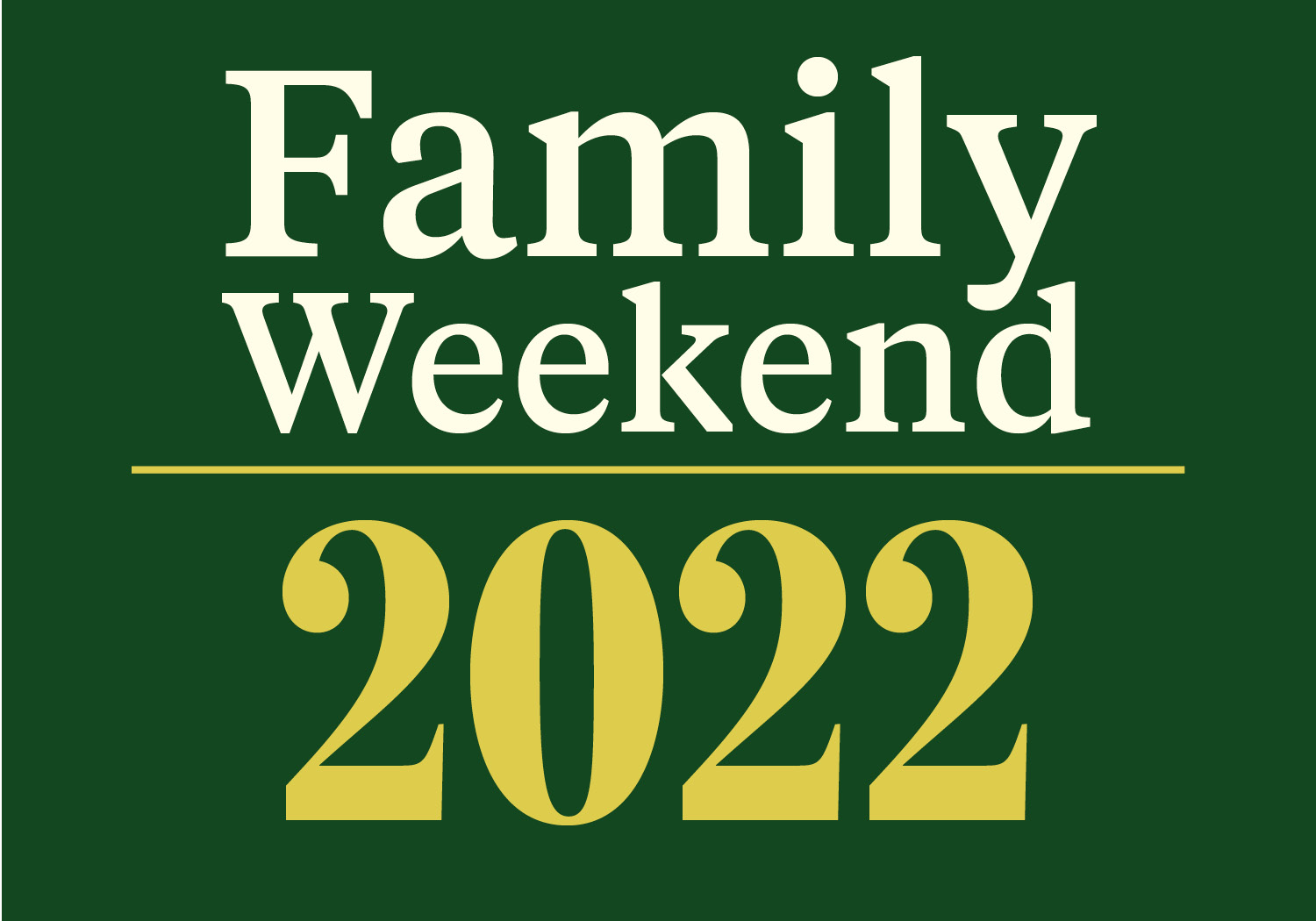 Family weekend 2022 2 1