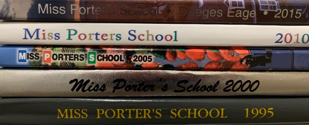 Miss Porter's School Yearbooks - Classes of 1995, 2000, 2005, 2010 & 2015