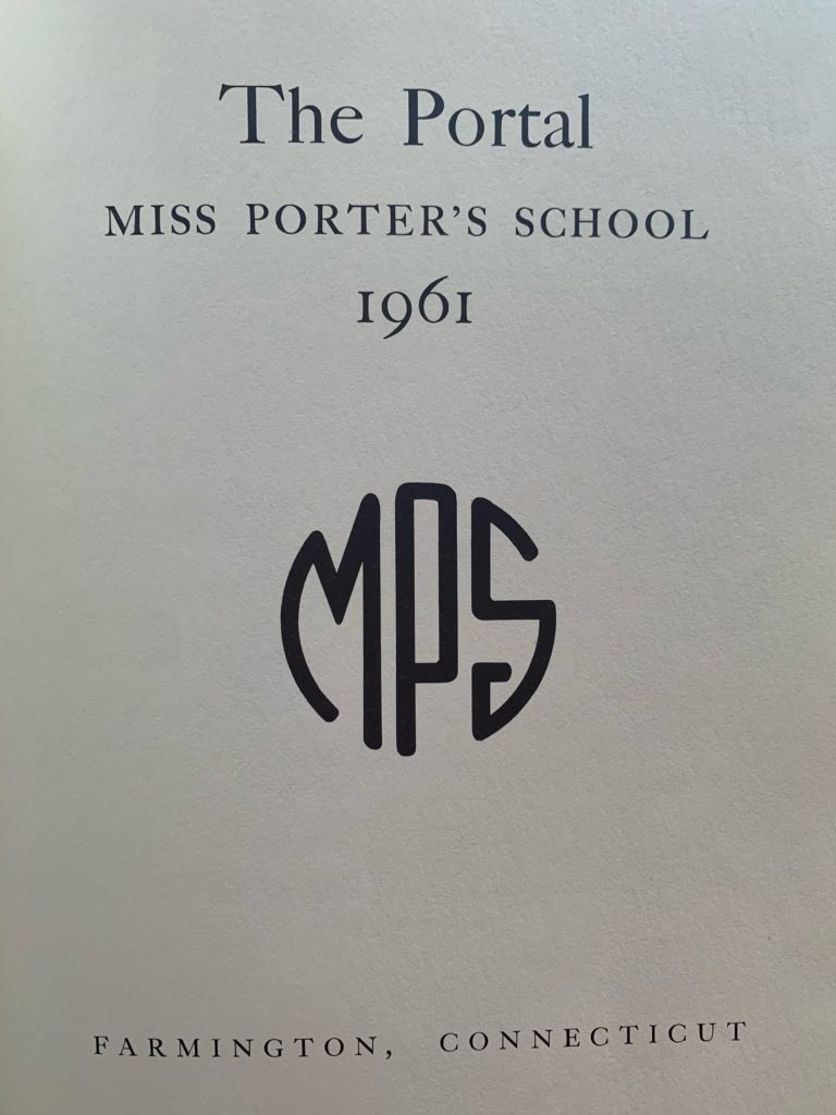 Class of 1961 yearbook page