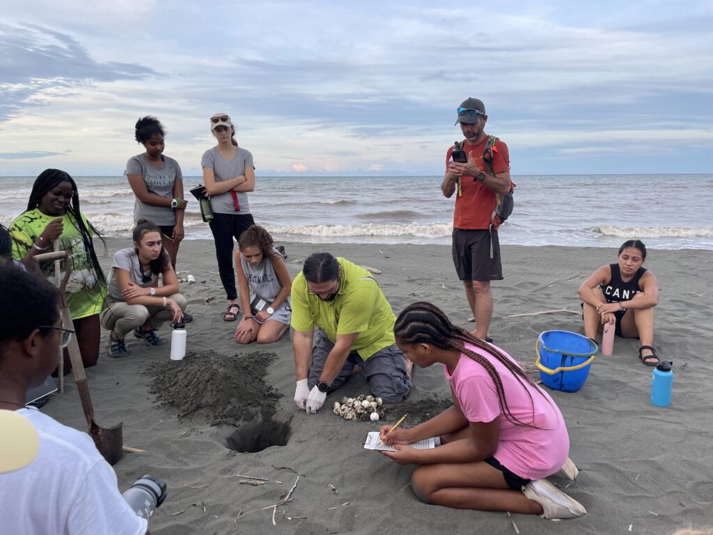 Miss Porter's students engage in place based learning in Costa Rica