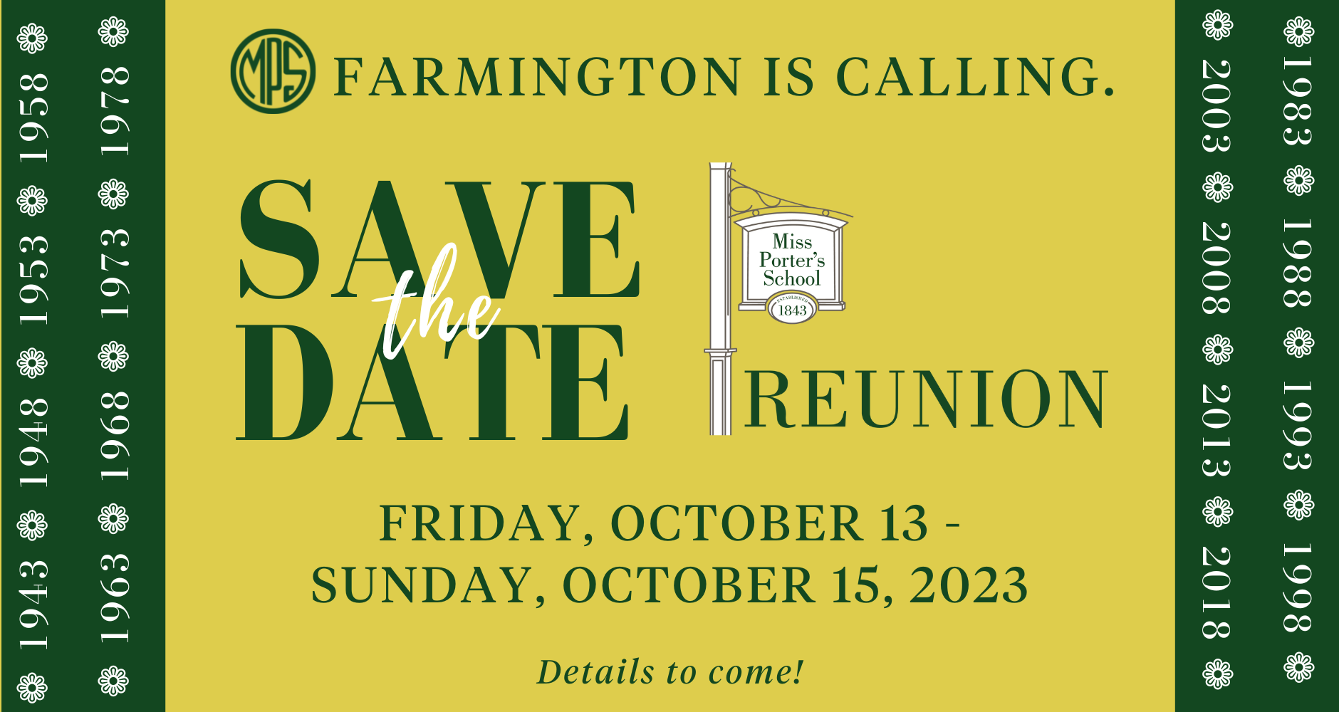MPS Reunion Save the Date