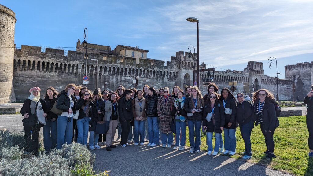 MPS students in Avignon France