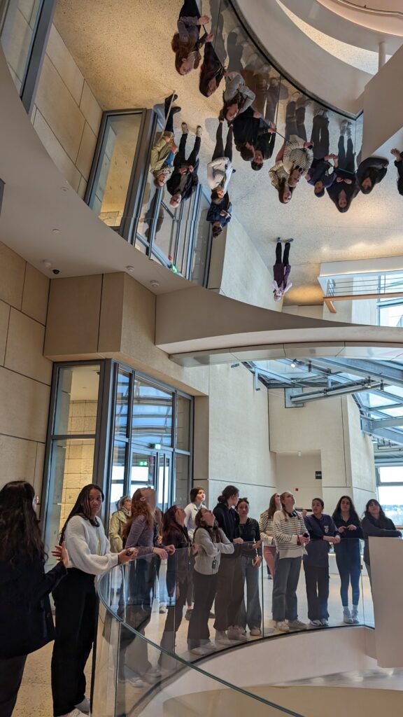 MPS student in Arles France art museum