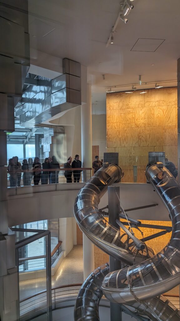 MPS student in Arles France art museum