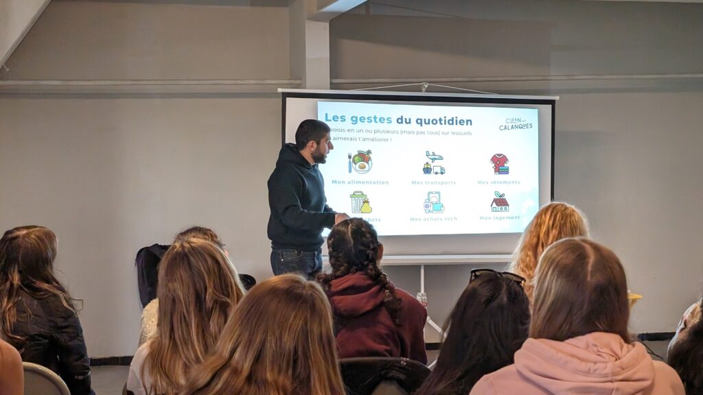 MPS students learn about anti-pollution efforts in Marseille