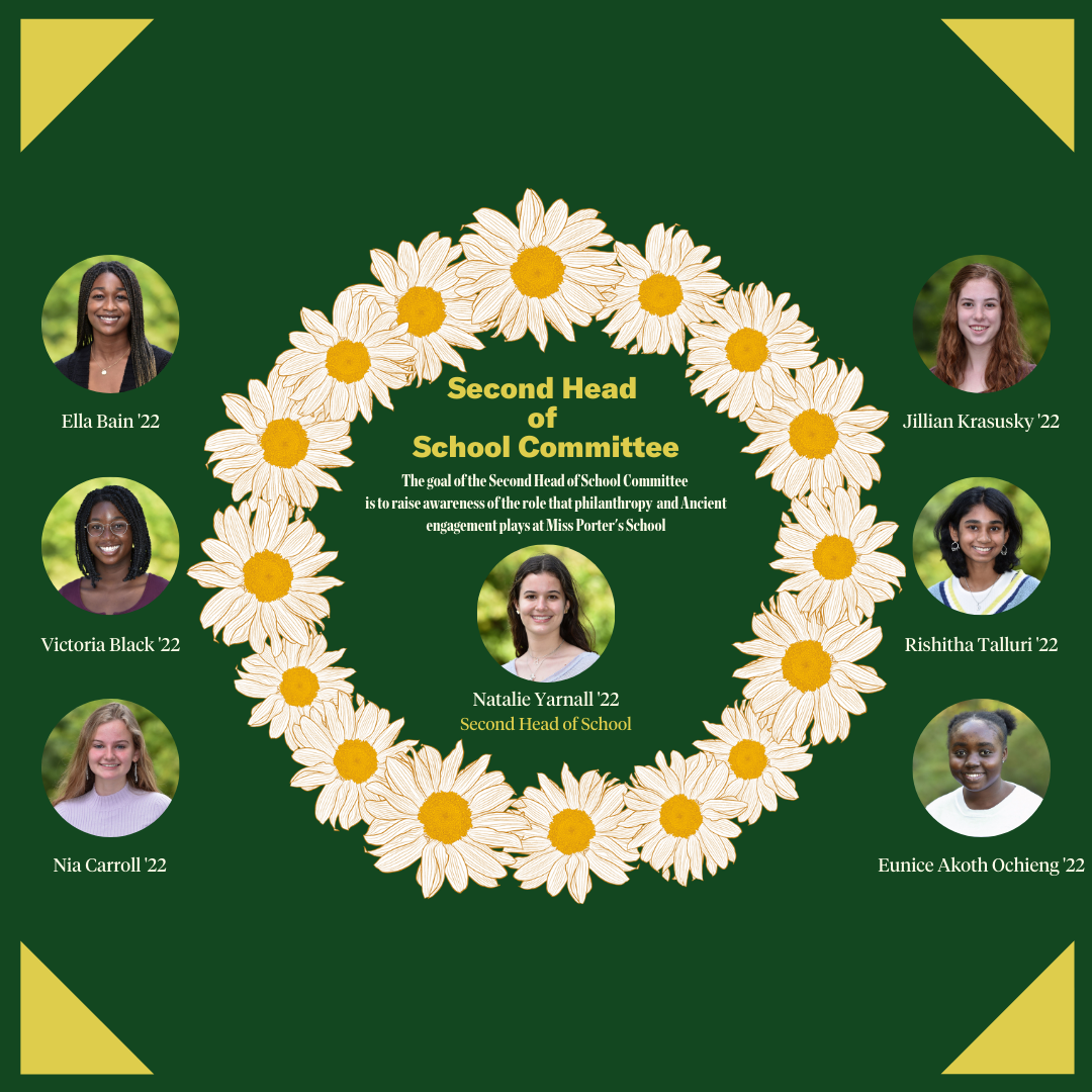 Second Head of School Committee Parents Weekend Poster square