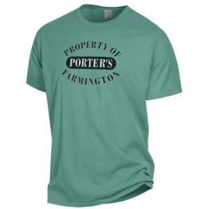 Tshirt green Property of Porters 1.jpg