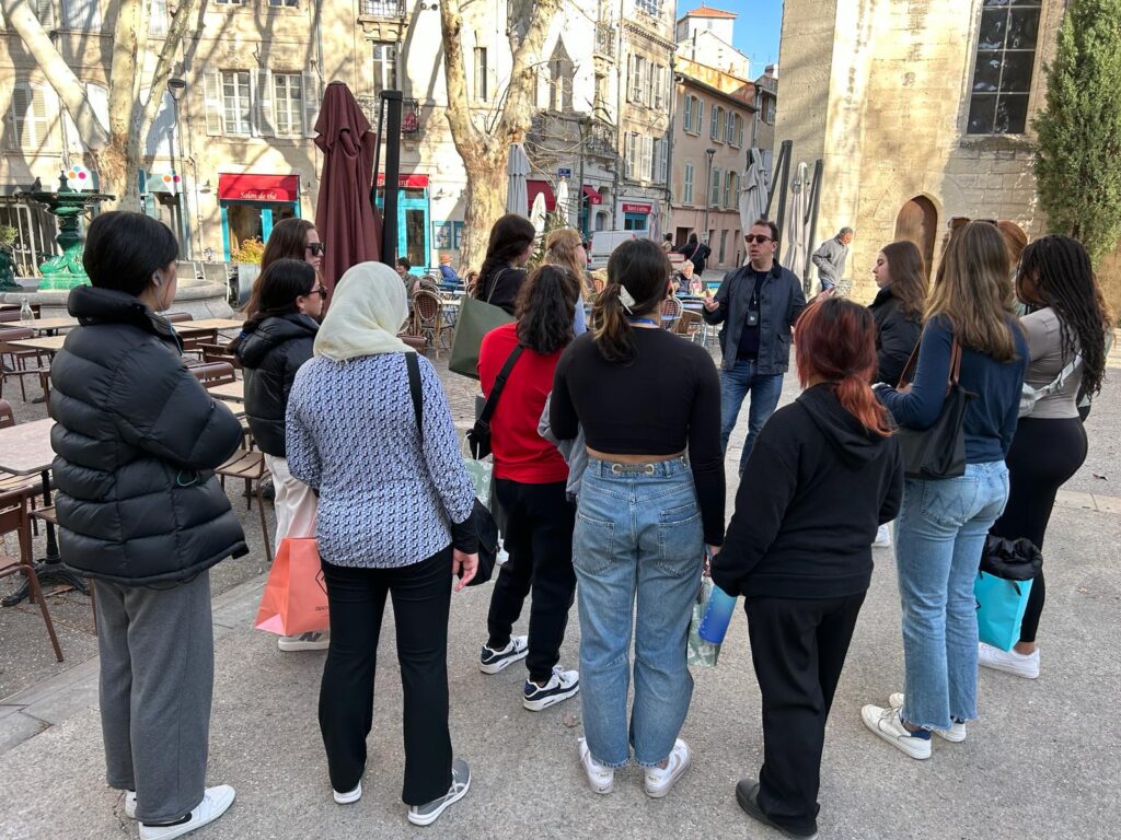MPS students tour Avignon France