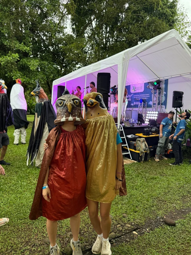 Bird masks, reggae, and chocolate peanut ice cream: our AIS Global Studies students joined the local community at Lapa …